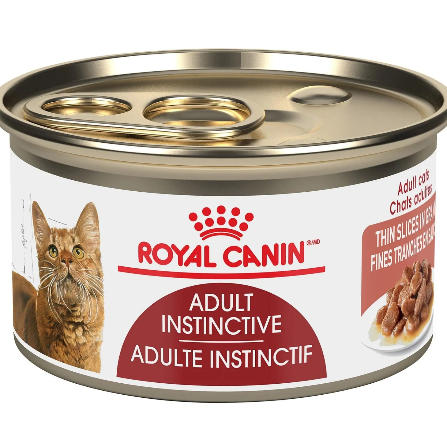 Feline Health Nutrition Instinctive Thin Slices In Gravy Adult Cat Food