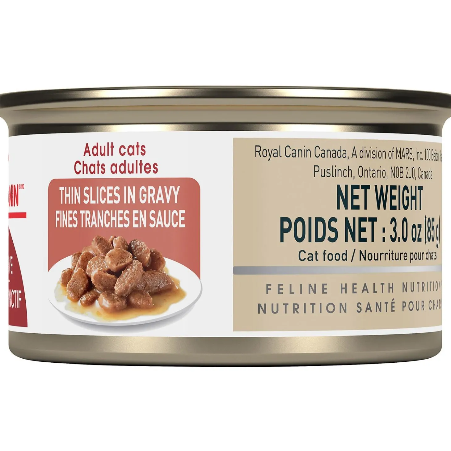 Feline Health Nutrition Instinctive Thin Slices In Gravy Adult Cat Food