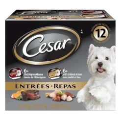 Filet Mignon with Chicken & Liver Flavour Variety Pack Dog Food