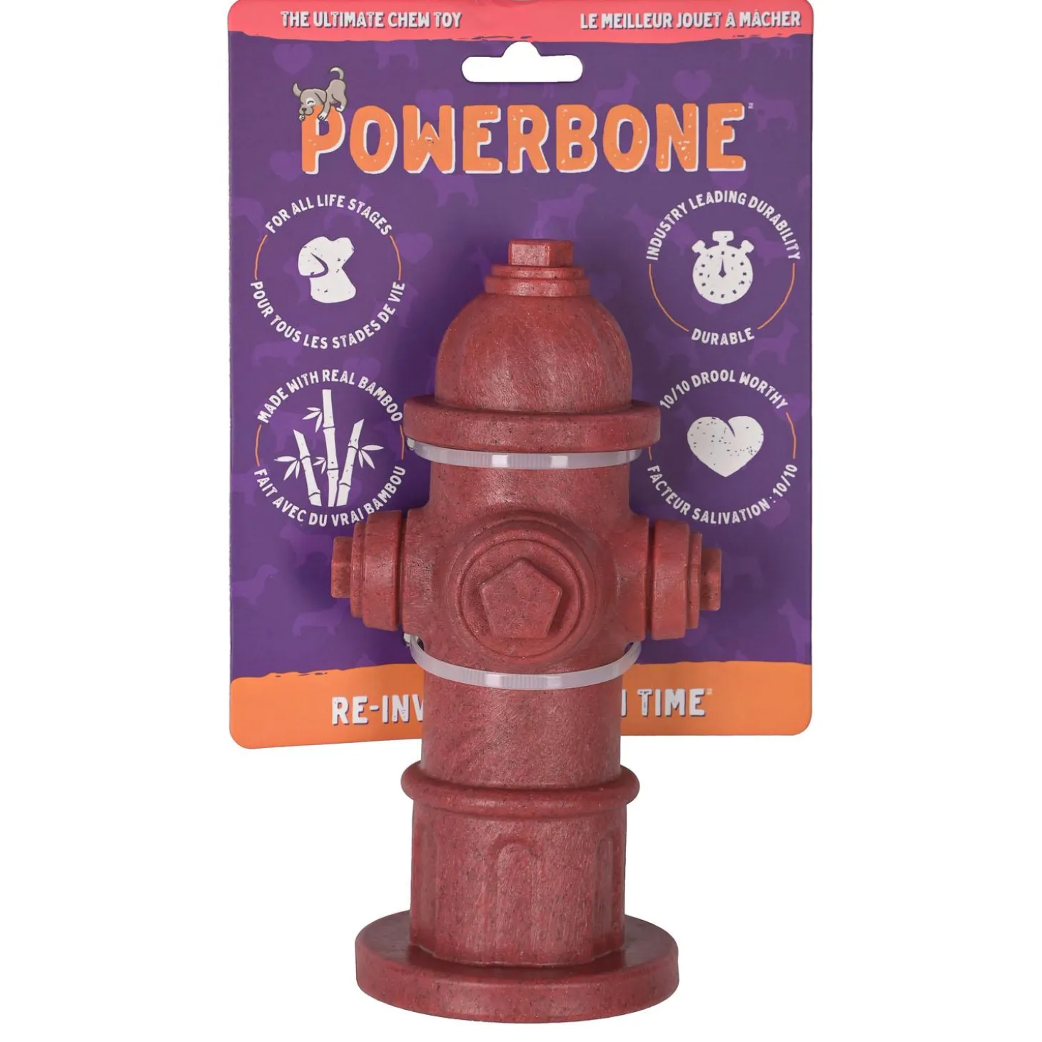 Fire Hydrant Tough Chew Dog Toy