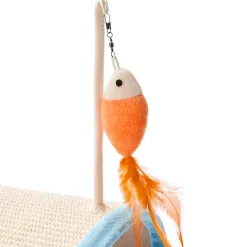 Fish Teaser Cat Scratcher