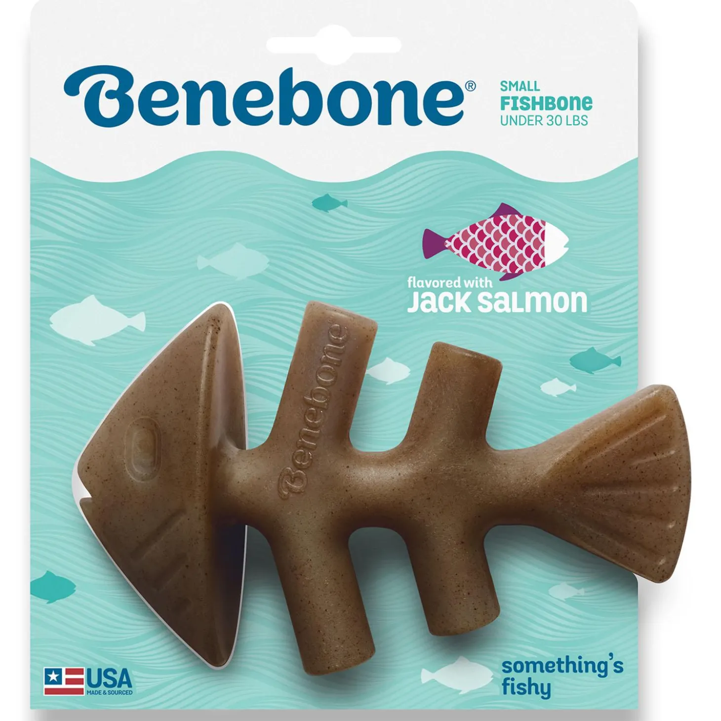Fishbone Dog Chew Toy