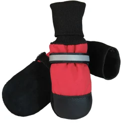 Fleece Lined Red Boots
