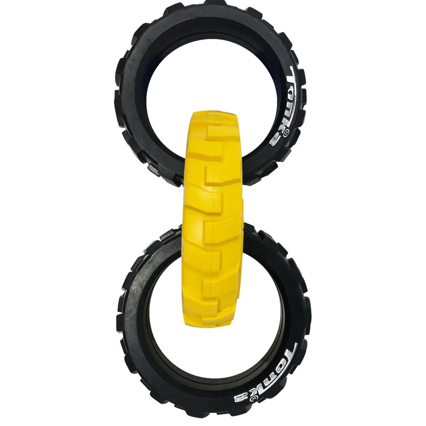 Flex Tread 3-Ring Chew Tug Dog Toy