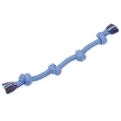 Flossy Chews 4 Knot Rope Tug Dog Toy