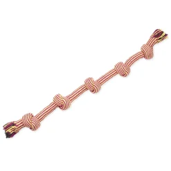 Flossy Chews 5 Knot Rope Tug Dog Toy