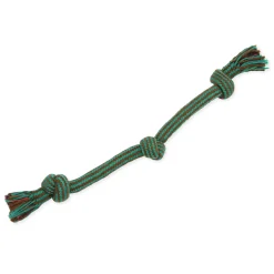Flossy Chews Extra 3 Knot Rope Tug Dog Toy