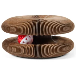 Foldable Brown Cat Scratcher