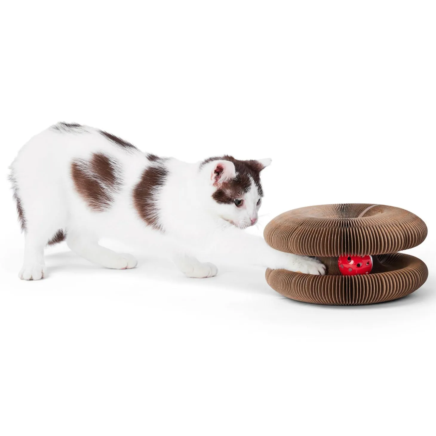 Foldable Brown Cat Scratcher