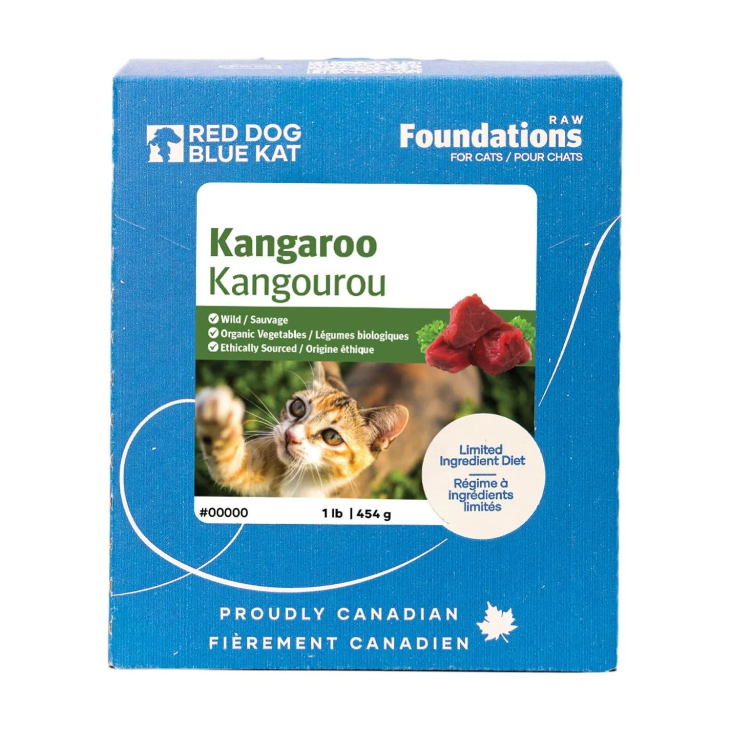 Foundations Kangaroo 4 Pack Adult Cat Food