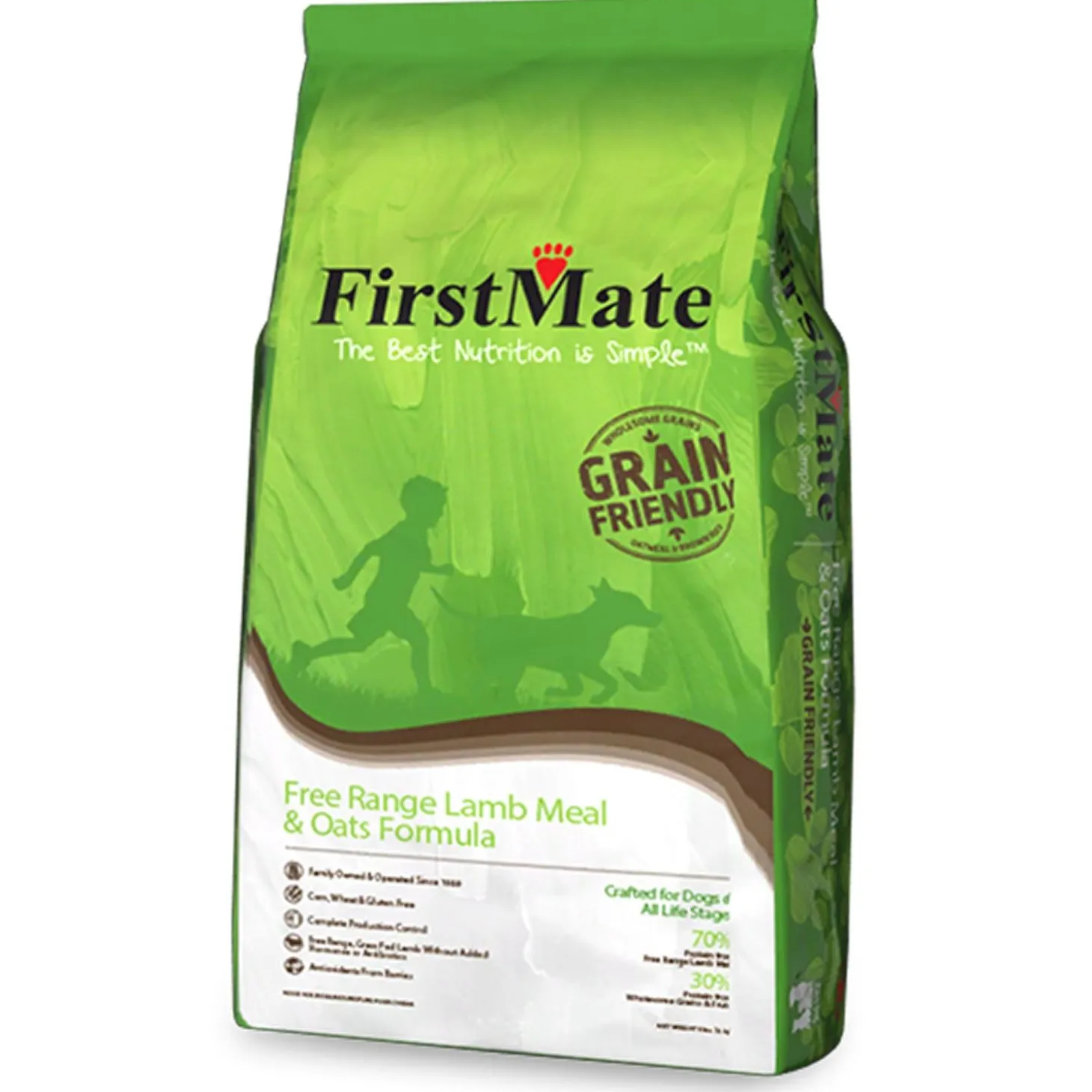 Free Range Lamb & Oats Formula Dog Food