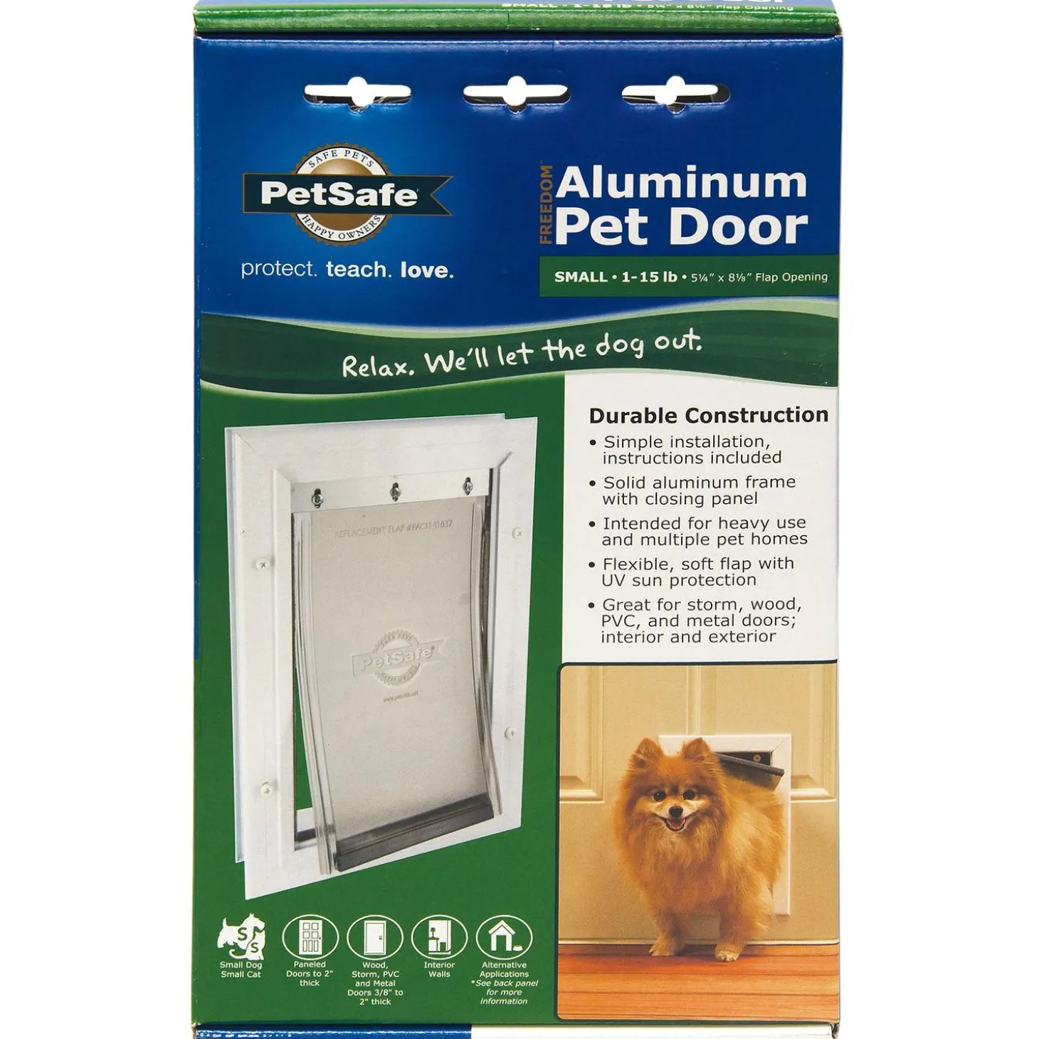 Freedom Aluminum Pet Door