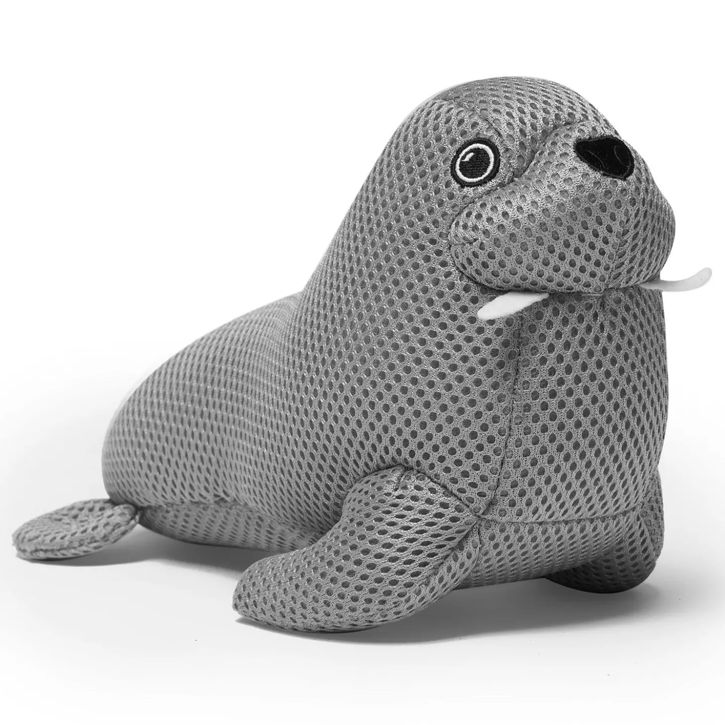 Freeze and Chill Cooling Pal Grey Walrus Dog Toy