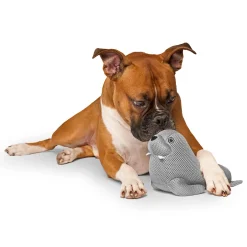 Freeze and Chill Cooling Pal Grey Walrus Dog Toy