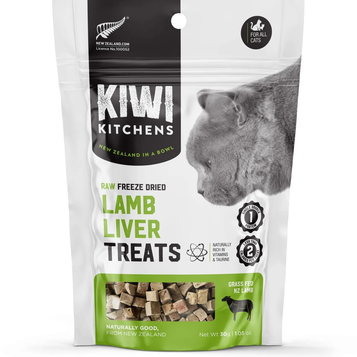 Freeze Dried Lamb Liver Cat Treats