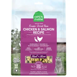 Freeze-Dried Chicken & Salmon Recipe Cat Food