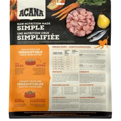 Freeze-Dried Patties Free Run Turkey Recipe Dog Food