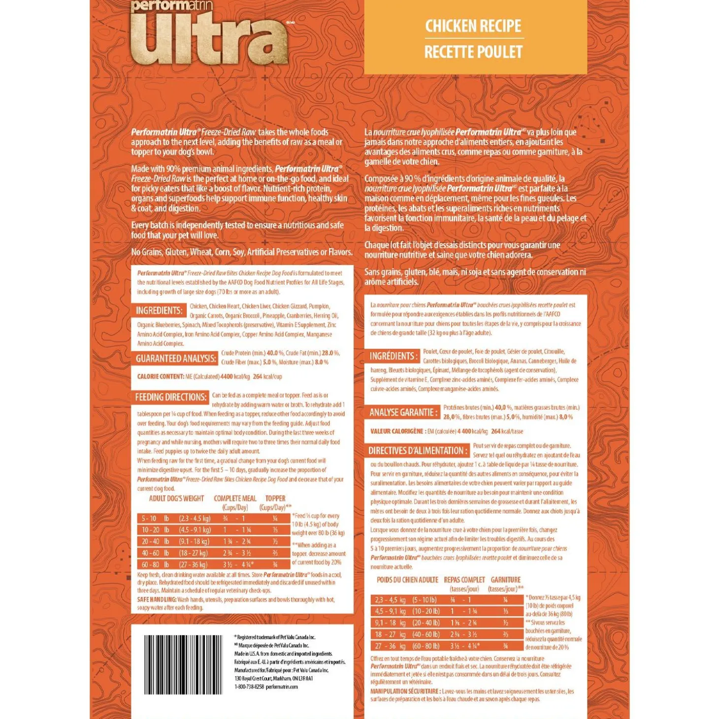 Freeze-Dried Raw Bites Chicken Recipe Dog Food