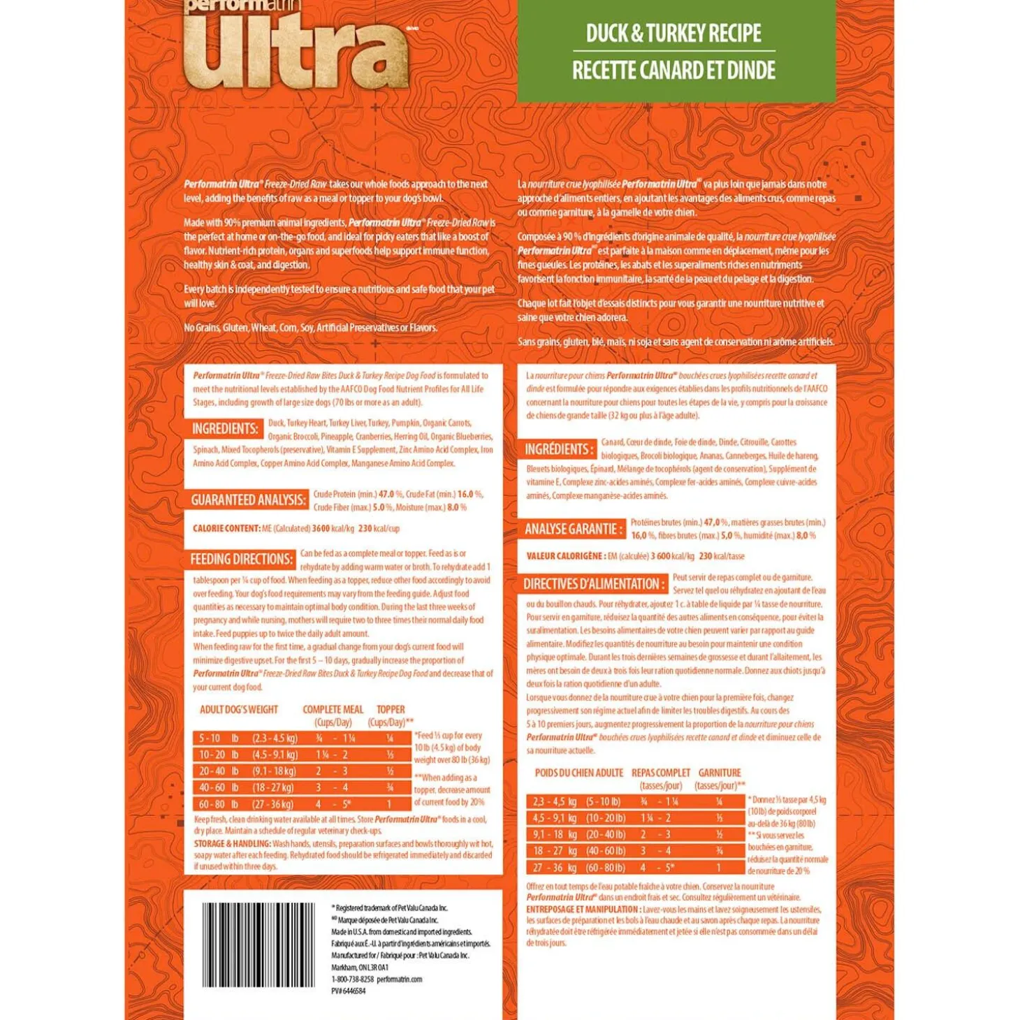 Freeze-Dried Raw Bites Duck & Turkey Recipe Dog Food