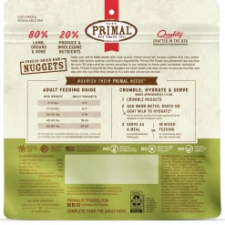 Freeze-Dried Raw Nuggets Lamb Recipe Adult Dog Food