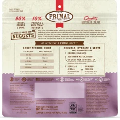 Freeze-Dried Raw Nuggets Turkey Recipe Adult Cat Food