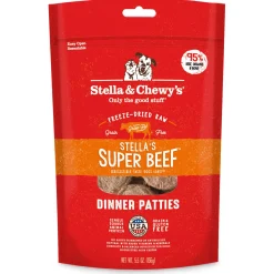 Freeze-Dried Stella's Super Beef Dinner Patties Dog Food