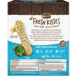 Fresh Kisses Double-Brush Real Mint Large Breed Dog Treats