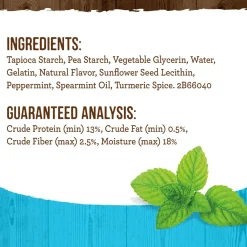 Fresh Kisses Double-Brush Real Mint Small Breed Dog Treats