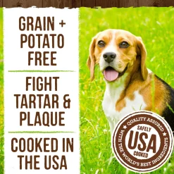 Fresh Kisses Double-Brush Coconut & Botanical Oils Small Breed Dog Treats