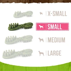 Fresh Kisses Double-Brush Coconut & Botanical Oils Small Breed Dog Treats