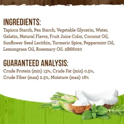 Fresh Kisses Double-Brush Coconut & Botanical Oils Small Breed Dog Treats