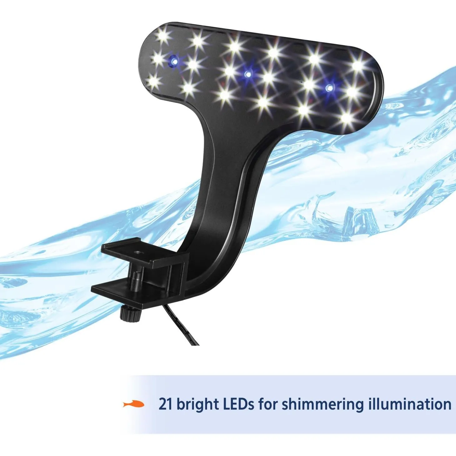 Freshwater Aquarium Clip-On LED Light