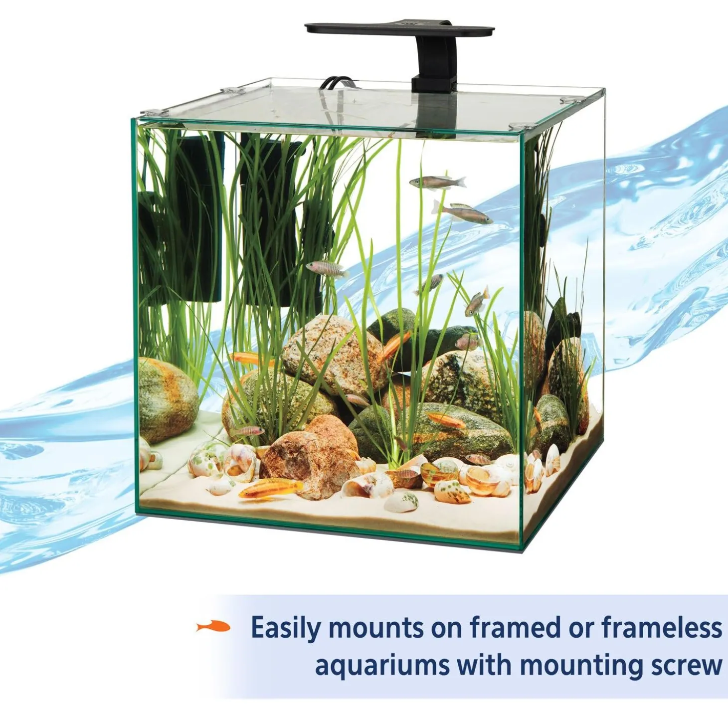 Freshwater Aquarium Clip-On LED Light