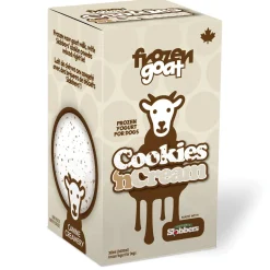 Frozen Goat Cookies 'N Cream Frozen Yogurt Dog Treat