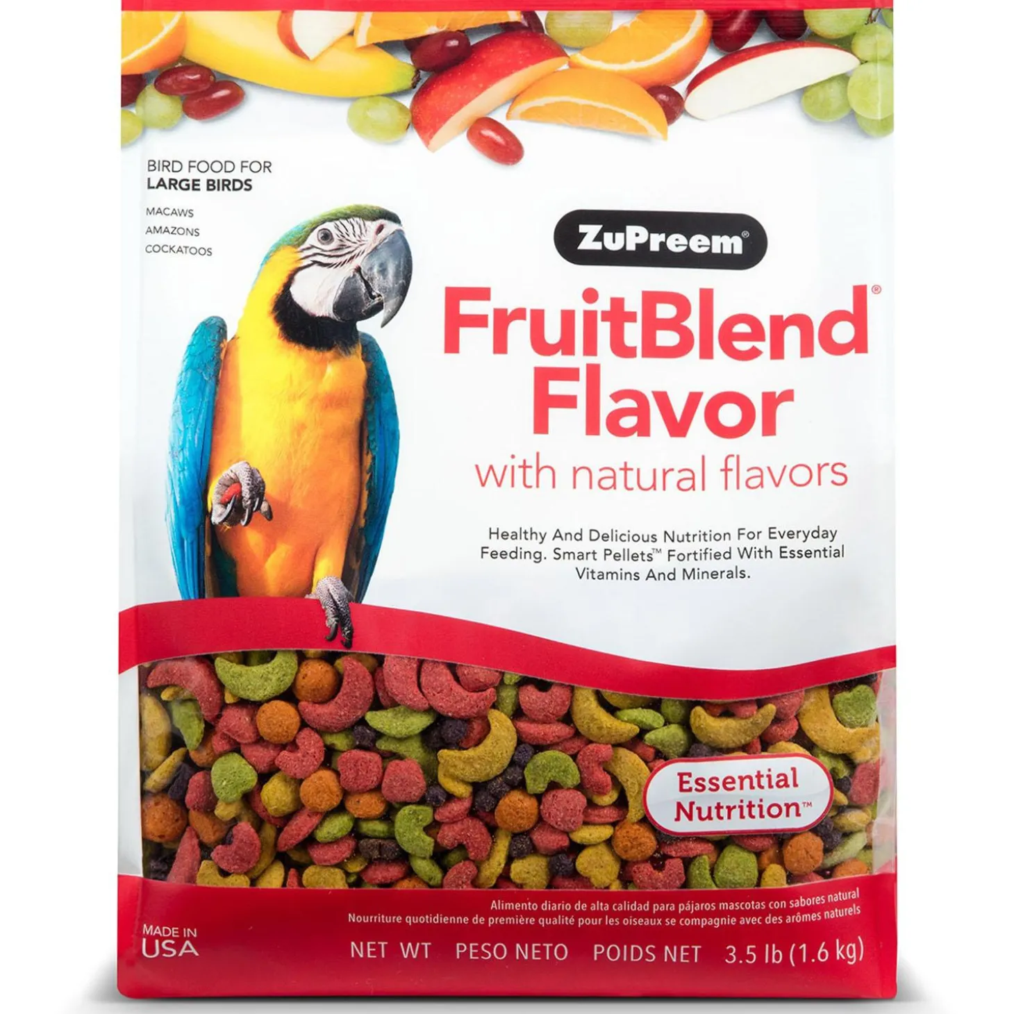 FruitBlend Flavour Large Bird Food