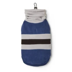 Funnel Neck Navy Sweater