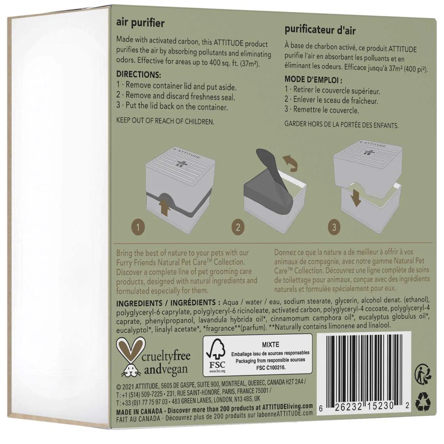 Furry Friends Natural Lavender Air Purifier