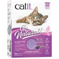 Go Natural Lavender-Scented Clumping Cat Litter
