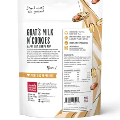 Goat's Milk N' Cookies Slow Baked with Peanut Butter & Honey Dog Treats
