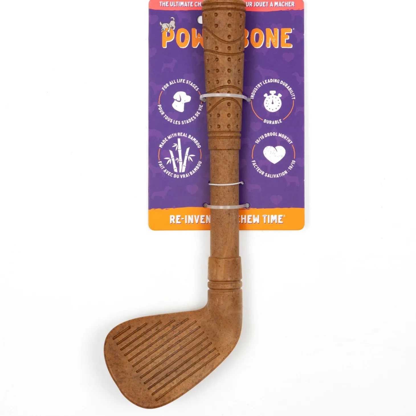 Golf Club Tough Chew Dog Toy