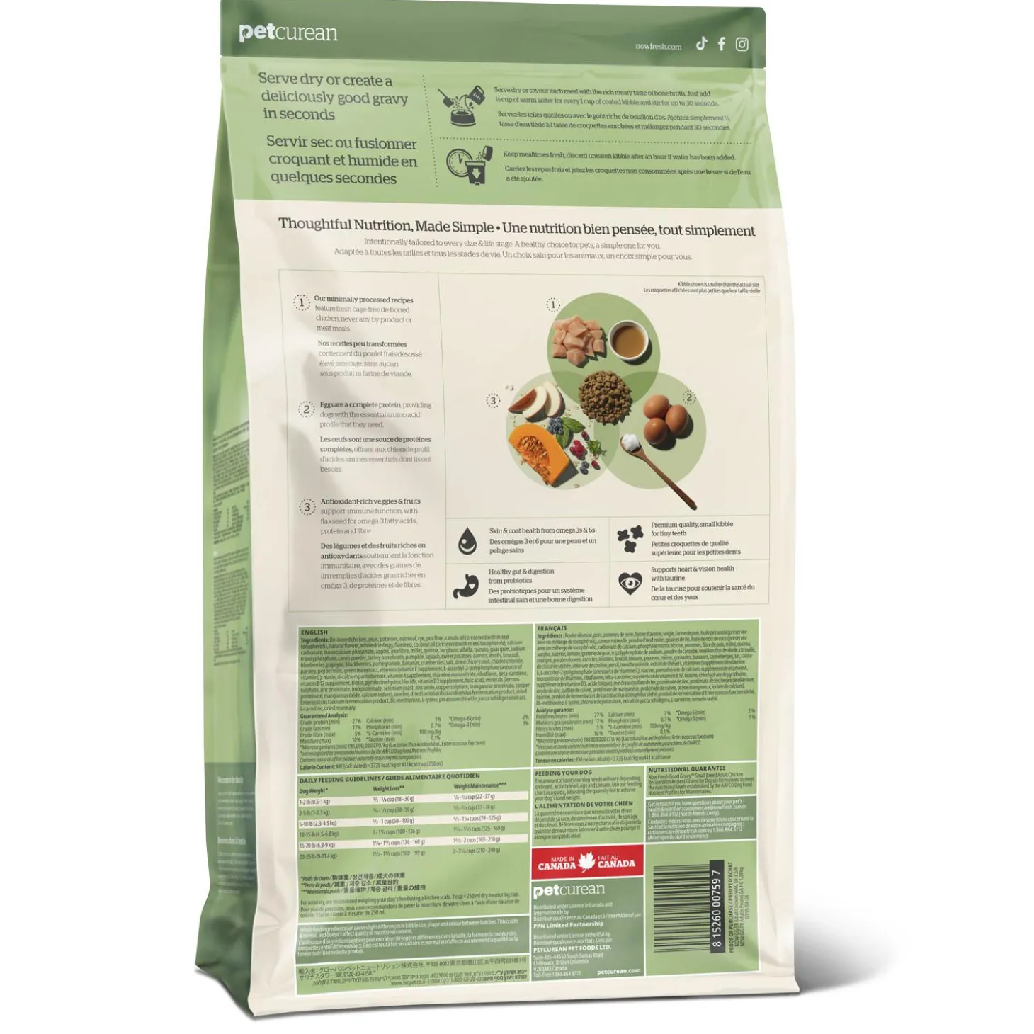 Good Gravy Chicken Coated in Bone Broth Small Breed Adult Dog Food