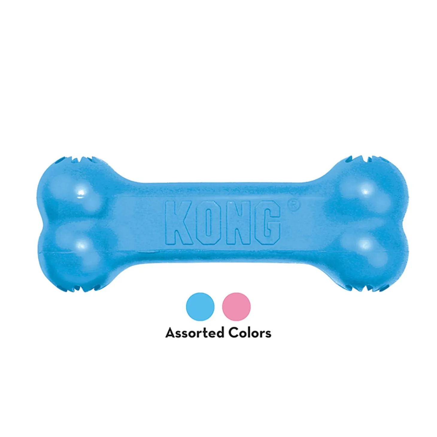 Goodie Bone Assorted Colours Puppy Dog Toy