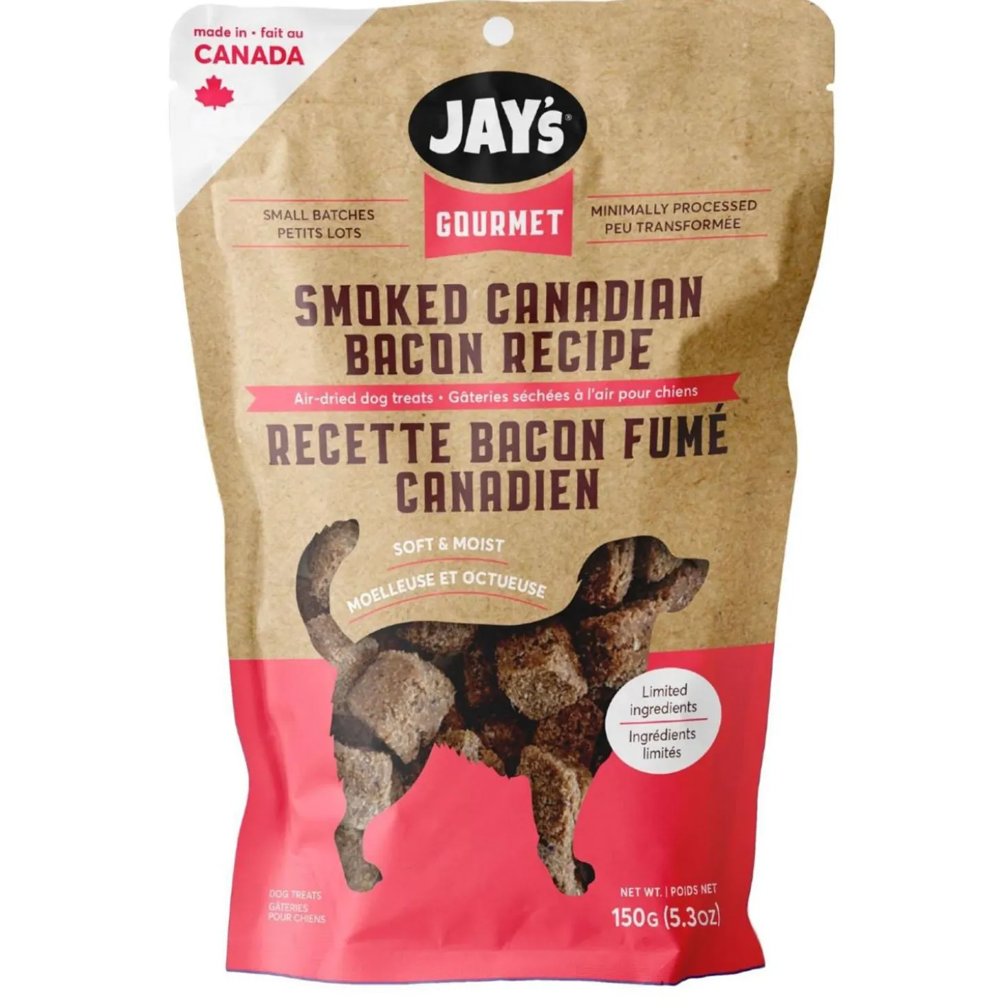 Gourmet Smoked Canadian Bacon Recipe Dog Treats