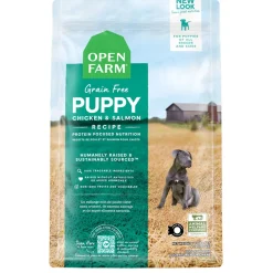 Grain Free Chicken & Salmon Recipe Puppy Dog Food