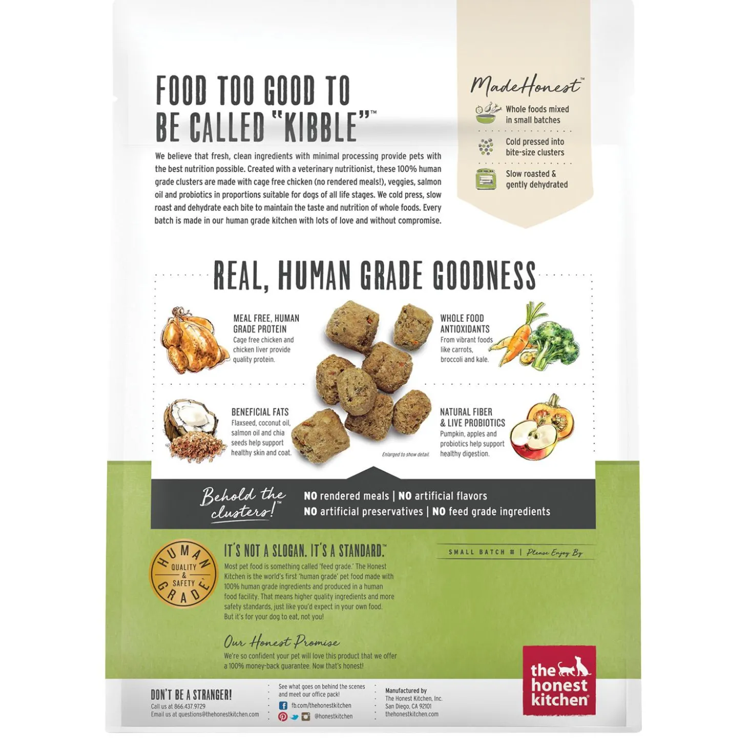 Grain Free Clusters Chicken Recipe Dog Food