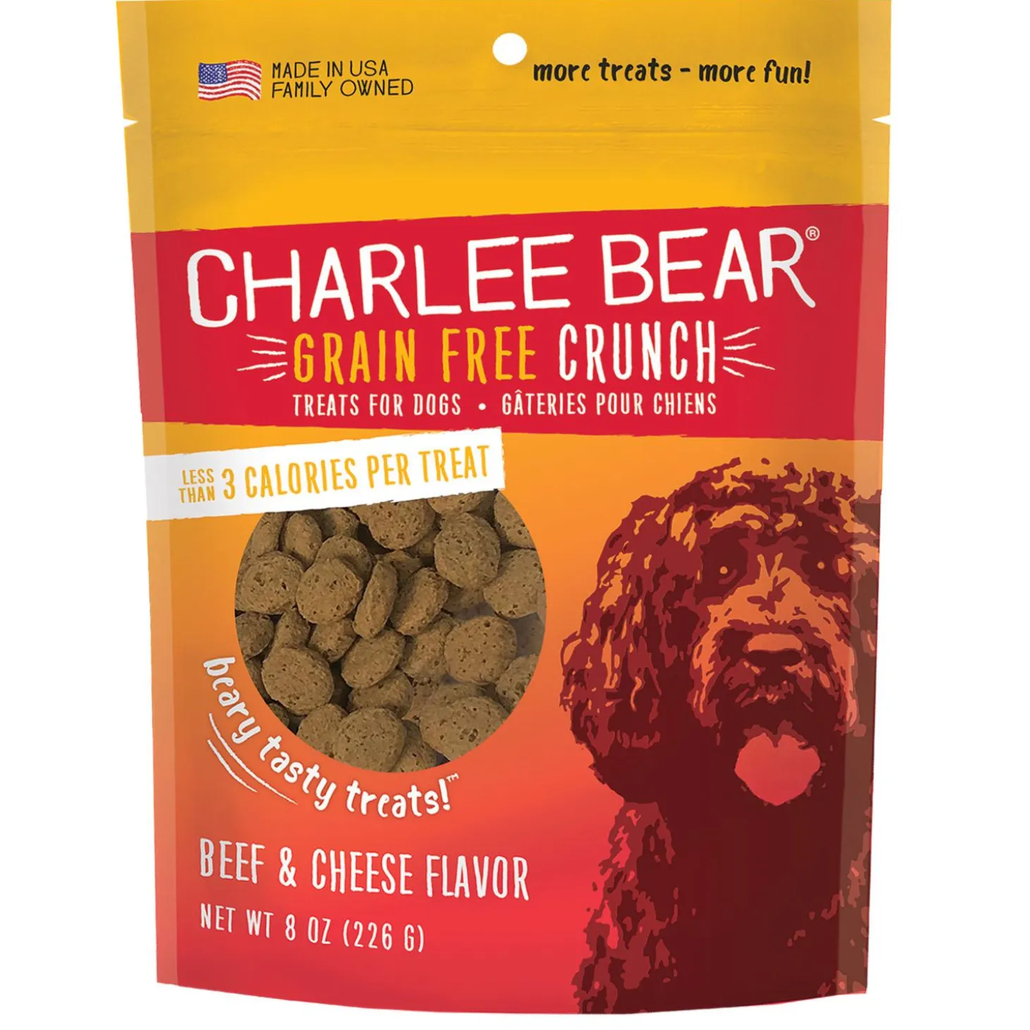 Grain Free Crunch Beef & Cheese Flavour Dog Treats