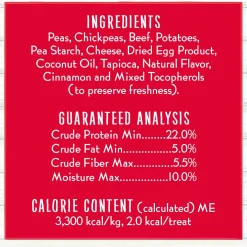 Grain Free Crunch Beef & Cheese Flavour Dog Treats