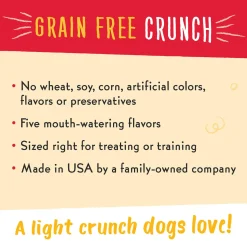 Grain Free Crunch P.B & Banana Flavour Dog Treats