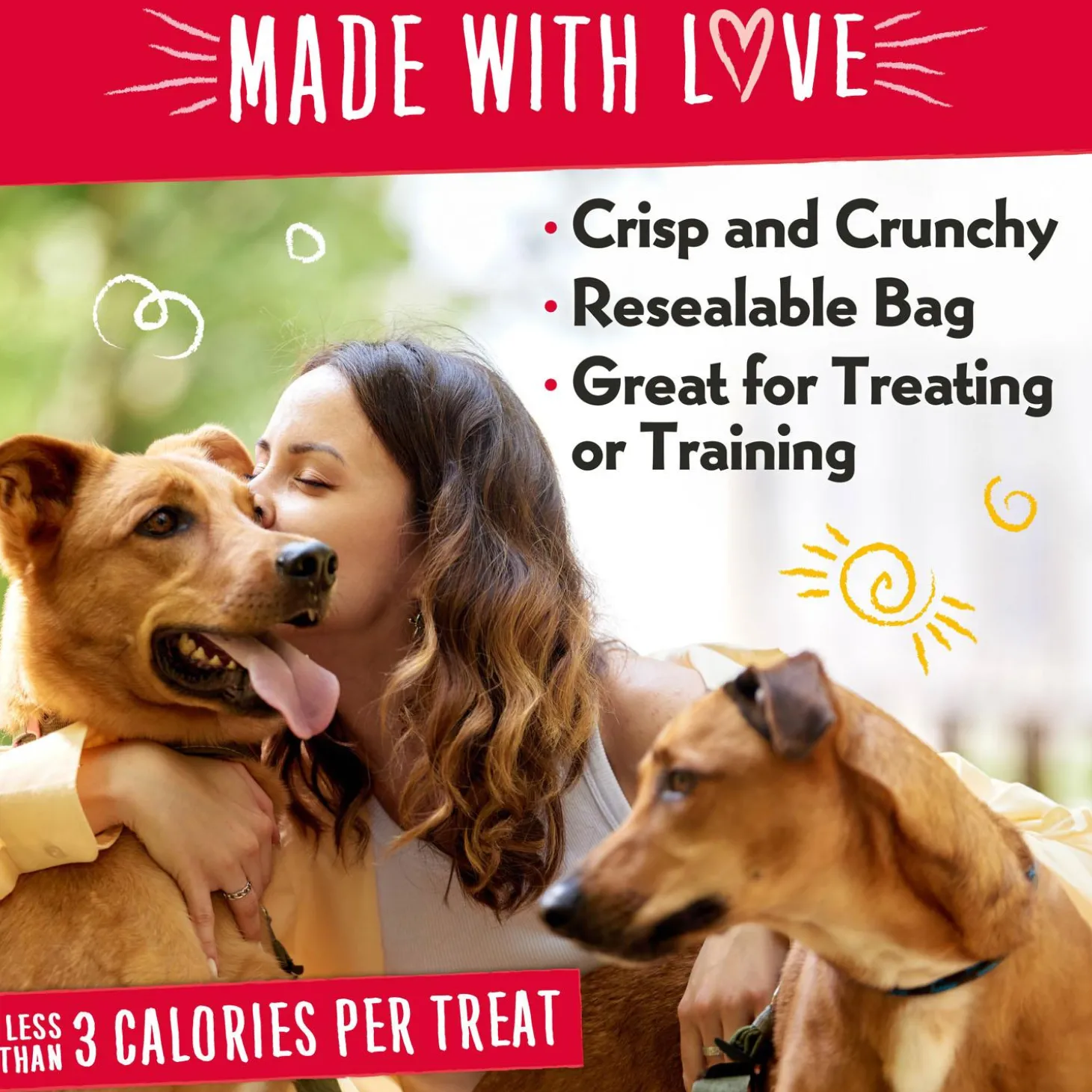Grain Free Crunch Turkey, Sweet Potato & Cranberry Flavour Dog Treats