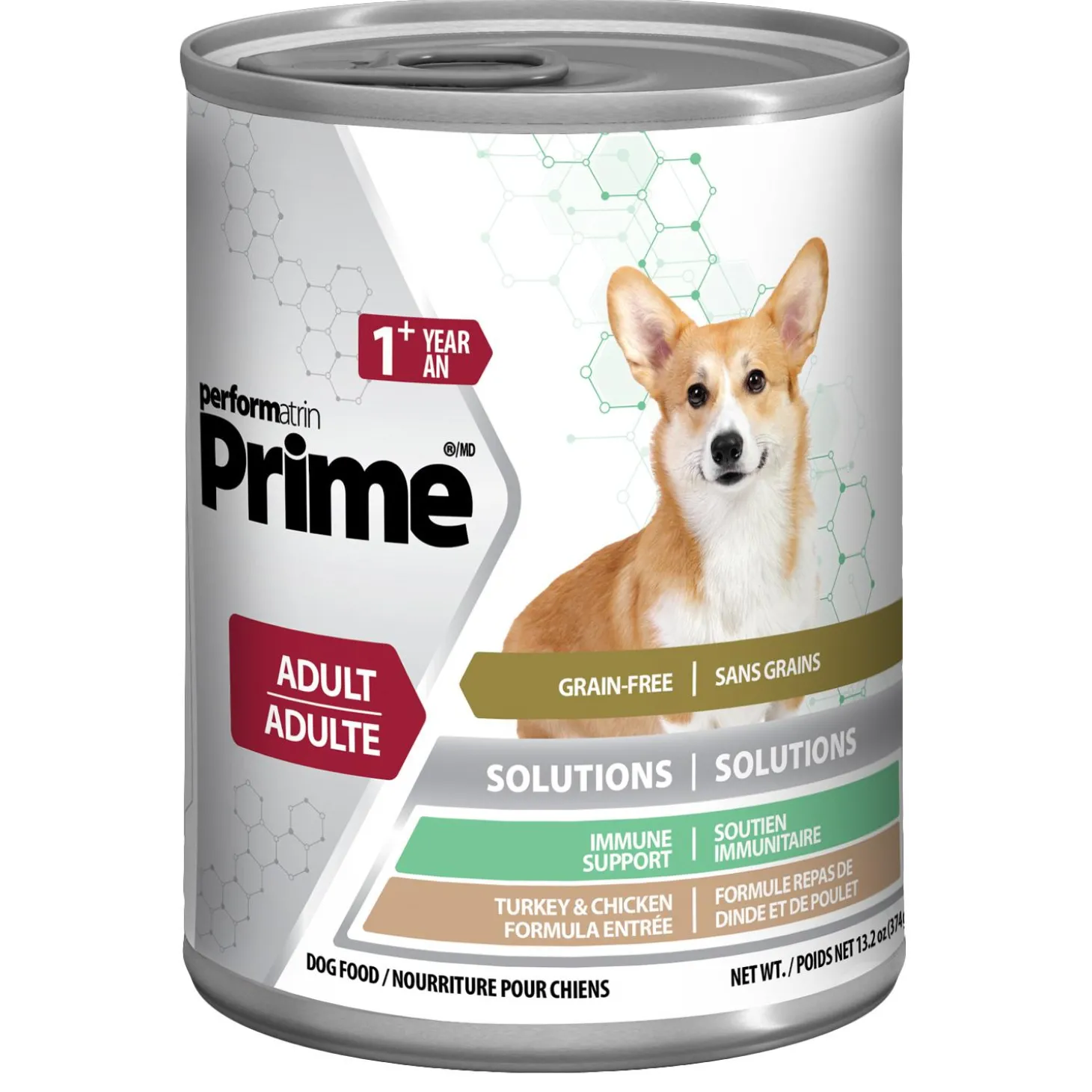 Grain-Free Immune Support Turkey & Chicken Formula Entree Adult Dog Food